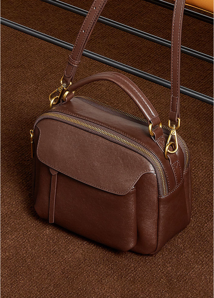 香港狄記皮具 狄記 原創真皮手工 ins郵差包 ins風格包包 頭層牛皮包包 皮革 原創手工真皮 皮件 DEEPKEE 復古真皮手工包