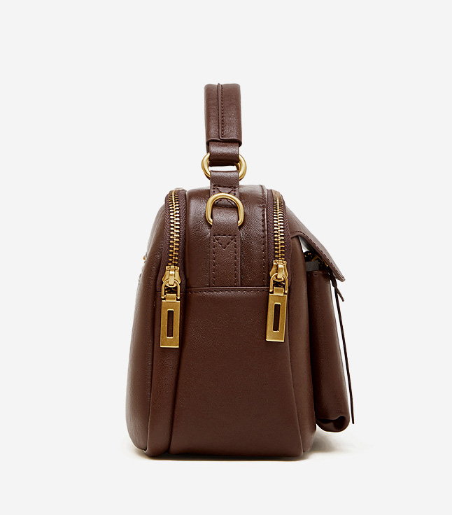 香港狄記皮具 狄記 原創真皮手工 ins郵差包 ins風格包包 頭層牛皮包包 皮革 原創手工真皮 皮件 DEEPKEE 復古真皮手工包