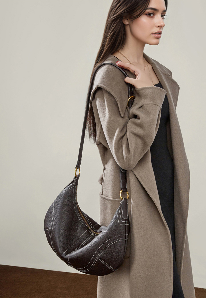 香港狄記皮具 狄記 原創真皮手工 ins郵差包 ins風格包包 頭層牛皮包包 皮革 原創手工真皮 皮件 DEEPKEE 復古真皮手工包