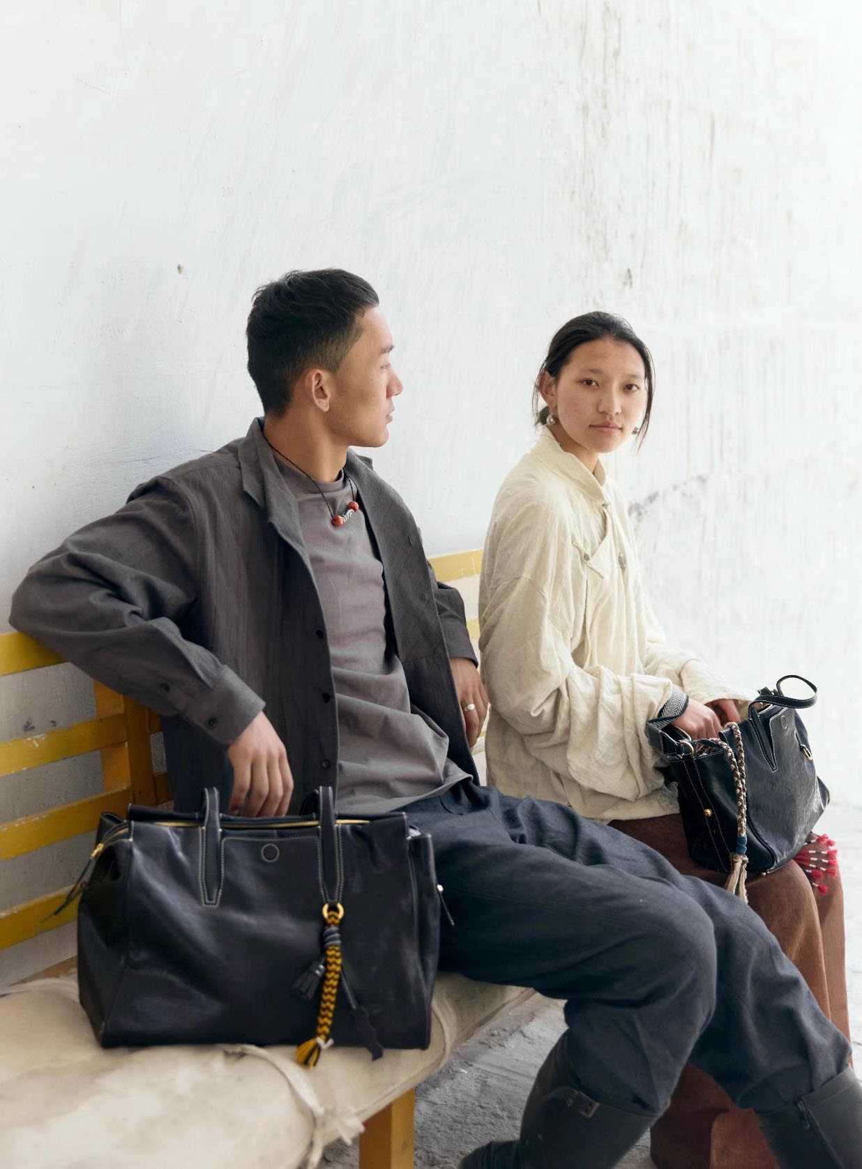 DEEPKEE original nubuck handmade full-grain genuine leather cowhide bag 循跡見物波士頓旅行包 328 號