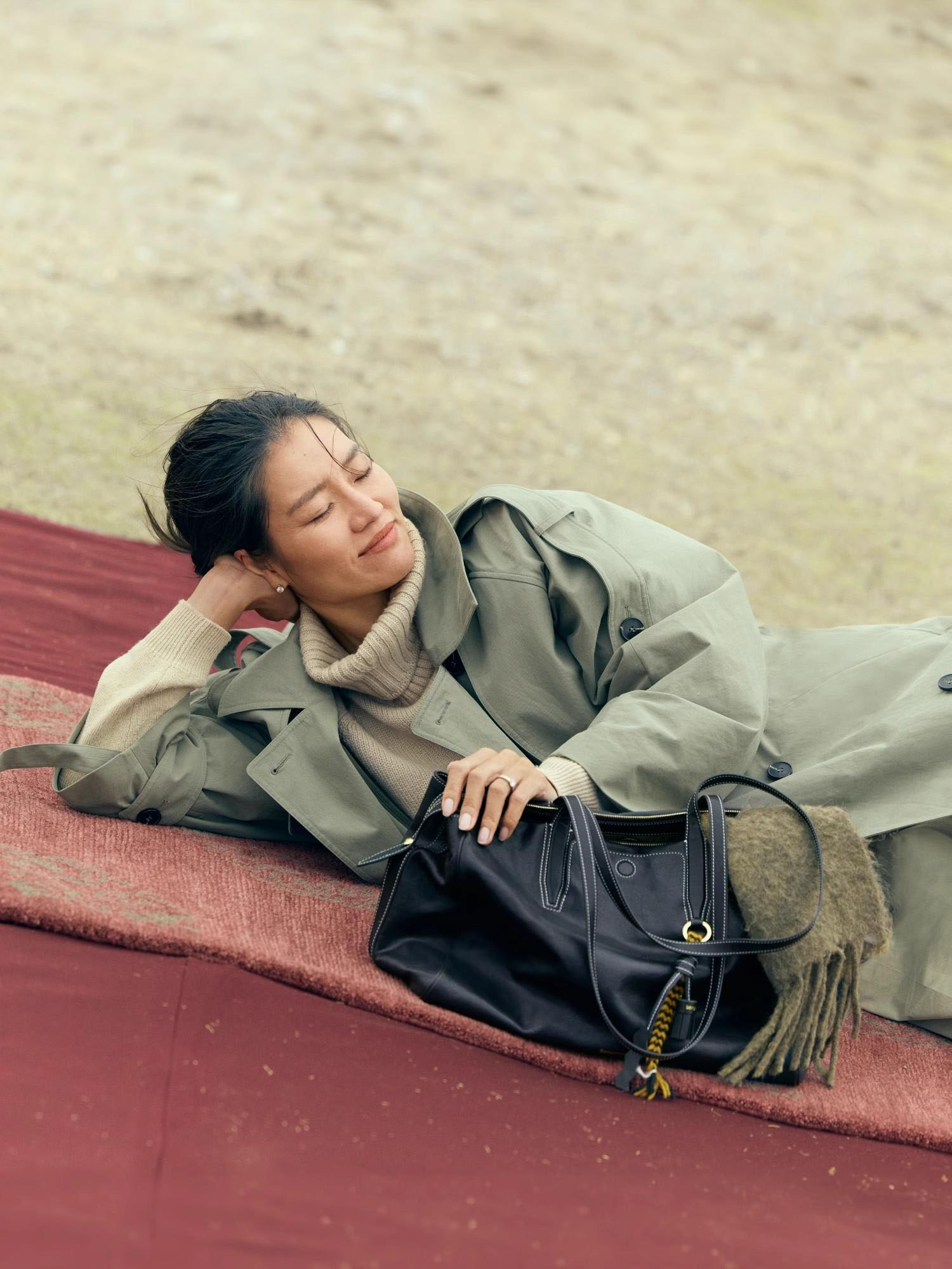 DEEPKEE original nubuck handmade full-grain genuine leather cowhide bag 循跡見物波士頓旅行包 328 號