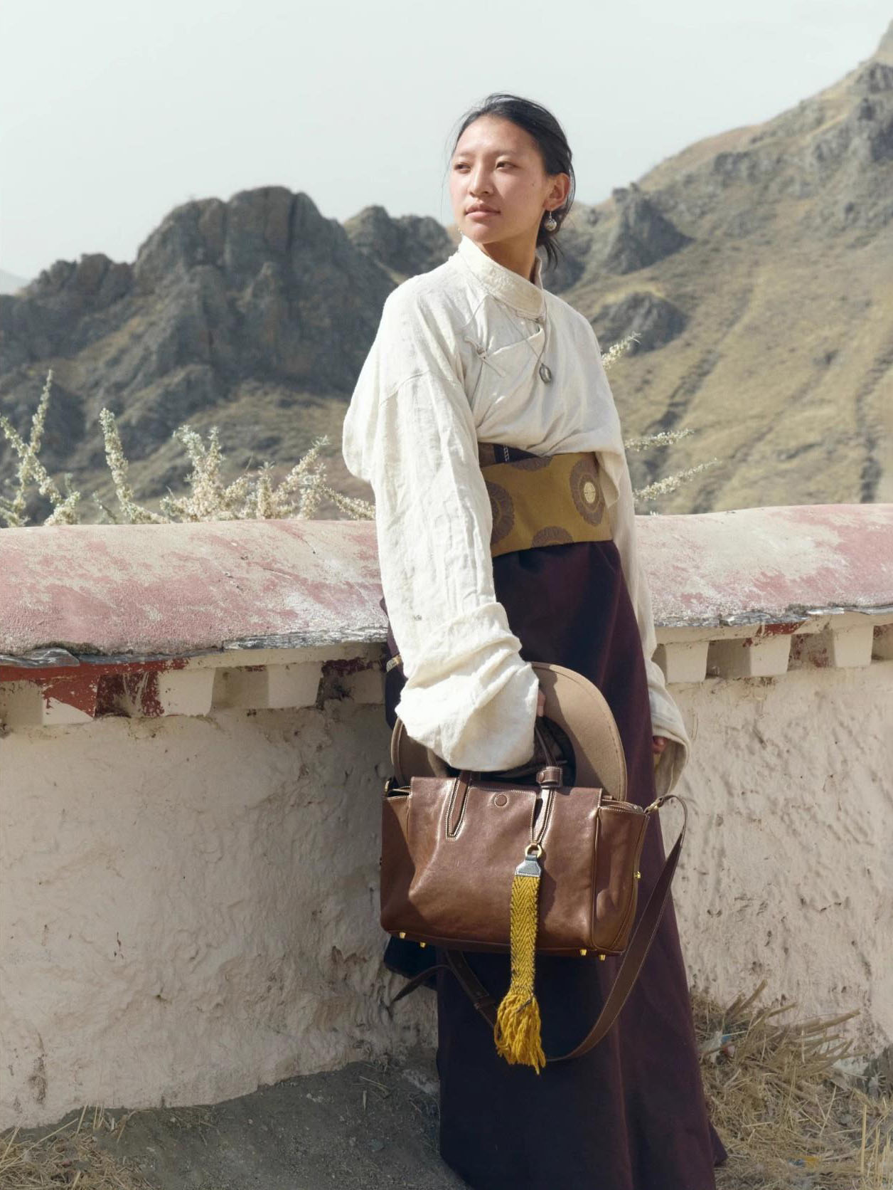 DEEPKEE original nubuck handmade full-grain genuine leather cowhide bag 循跡見物波士頓旅行包 328 號