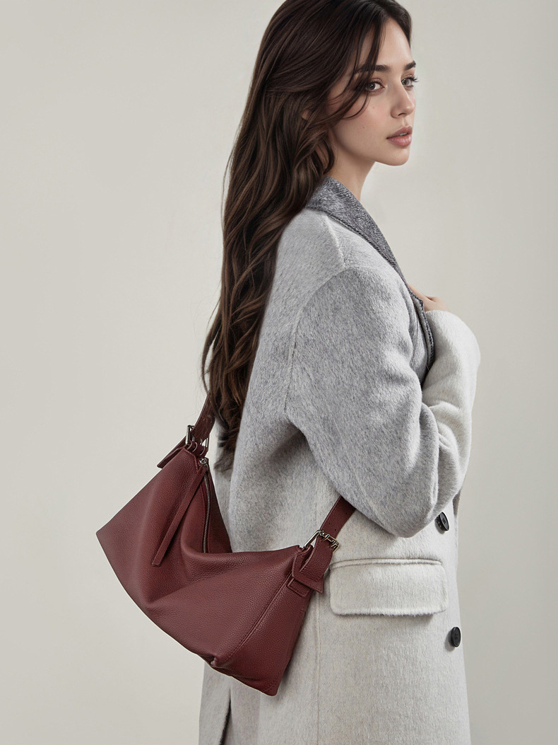 香港狄記皮具 狄記 原創真皮手工 ins郵差包 ins風格包包 頭層牛皮包包 皮革 原創手工真皮 皮件 DEEPKEE 復古真皮手工包