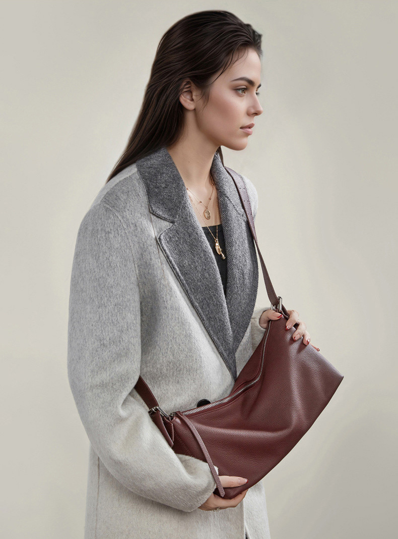 香港狄記皮具 狄記 原創真皮手工 ins郵差包 ins風格包包 頭層牛皮包包 皮革 原創手工真皮 皮件 DEEPKEE 復古真皮手工包