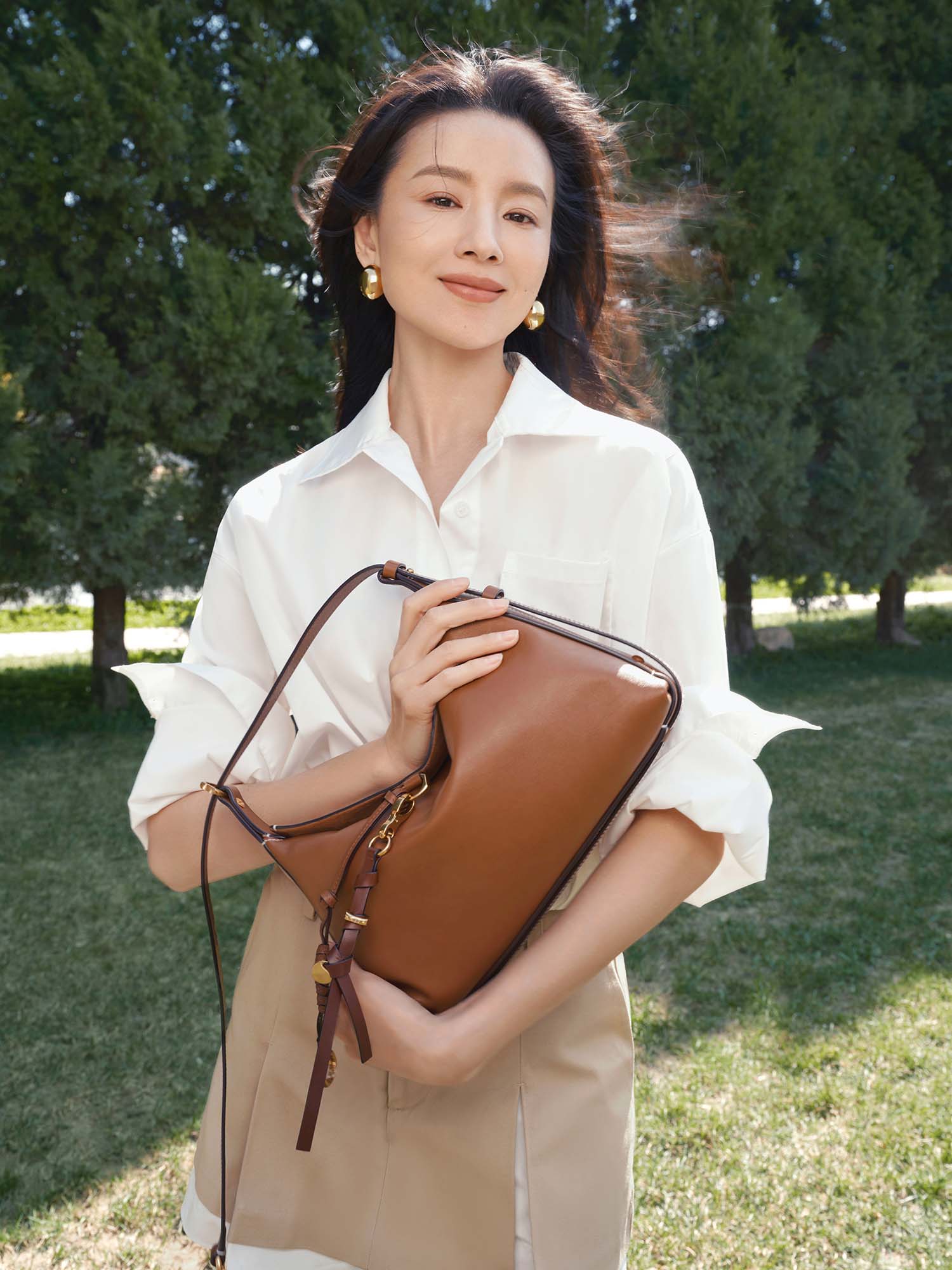 DEEPKEE original nubuck handmade full-grain genuine leather cowhide bag 植鞣牛皮女包 3302 號