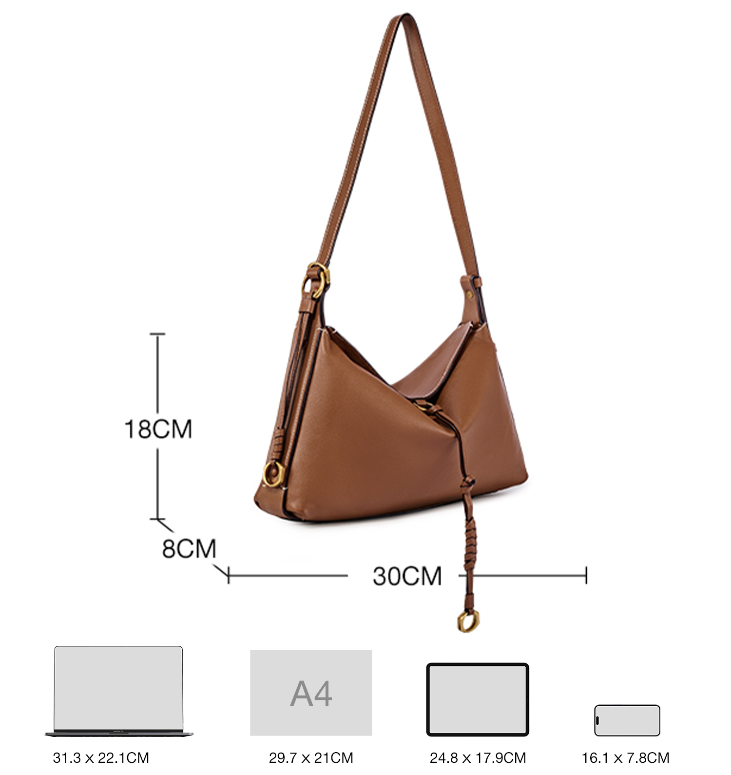 DEEPKEE original nubuck handmade full-grain genuine leather cowhide bag 植鞣牛皮女包 3302 號
