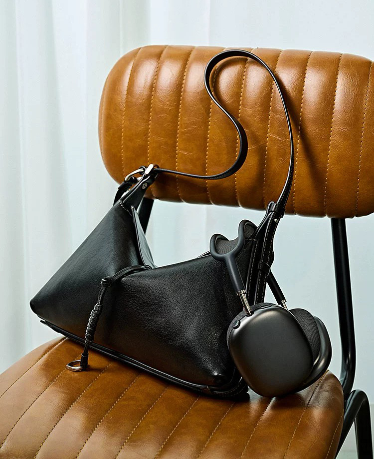 DEEPKEE original nubuck handmade full-grain genuine leather cowhide bag 植鞣牛皮女包 3302 號