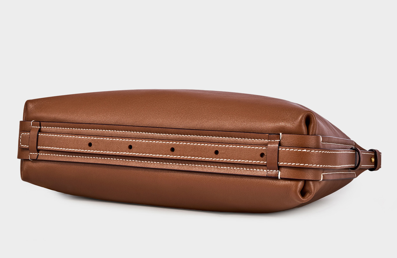 DEEPKEE original nubuck handmade full-grain genuine leather cowhide bag 植鞣牛皮女包 3302 號