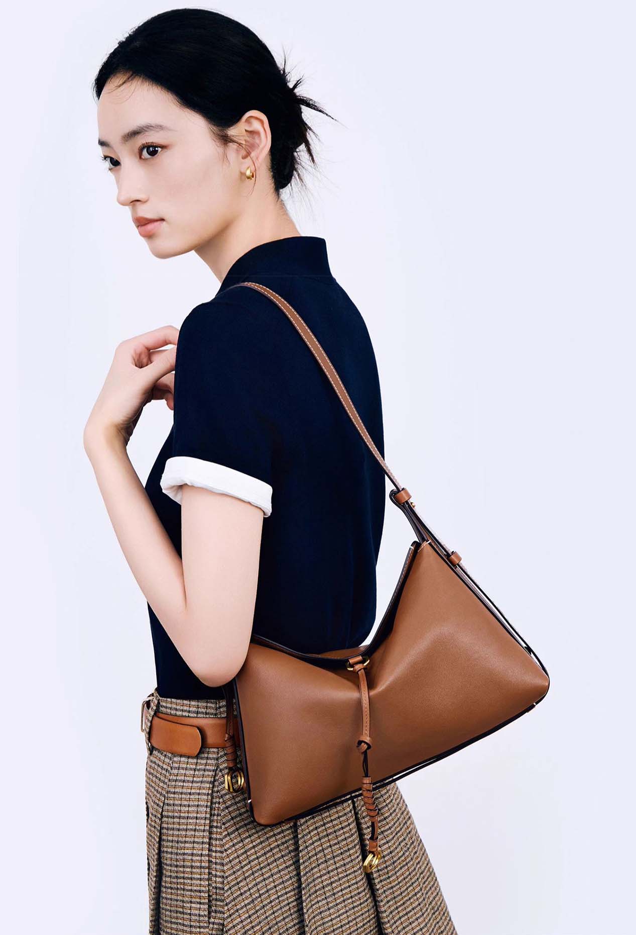 DEEPKEE original nubuck handmade full-grain genuine leather cowhide bag 植鞣牛皮女包 3302 號