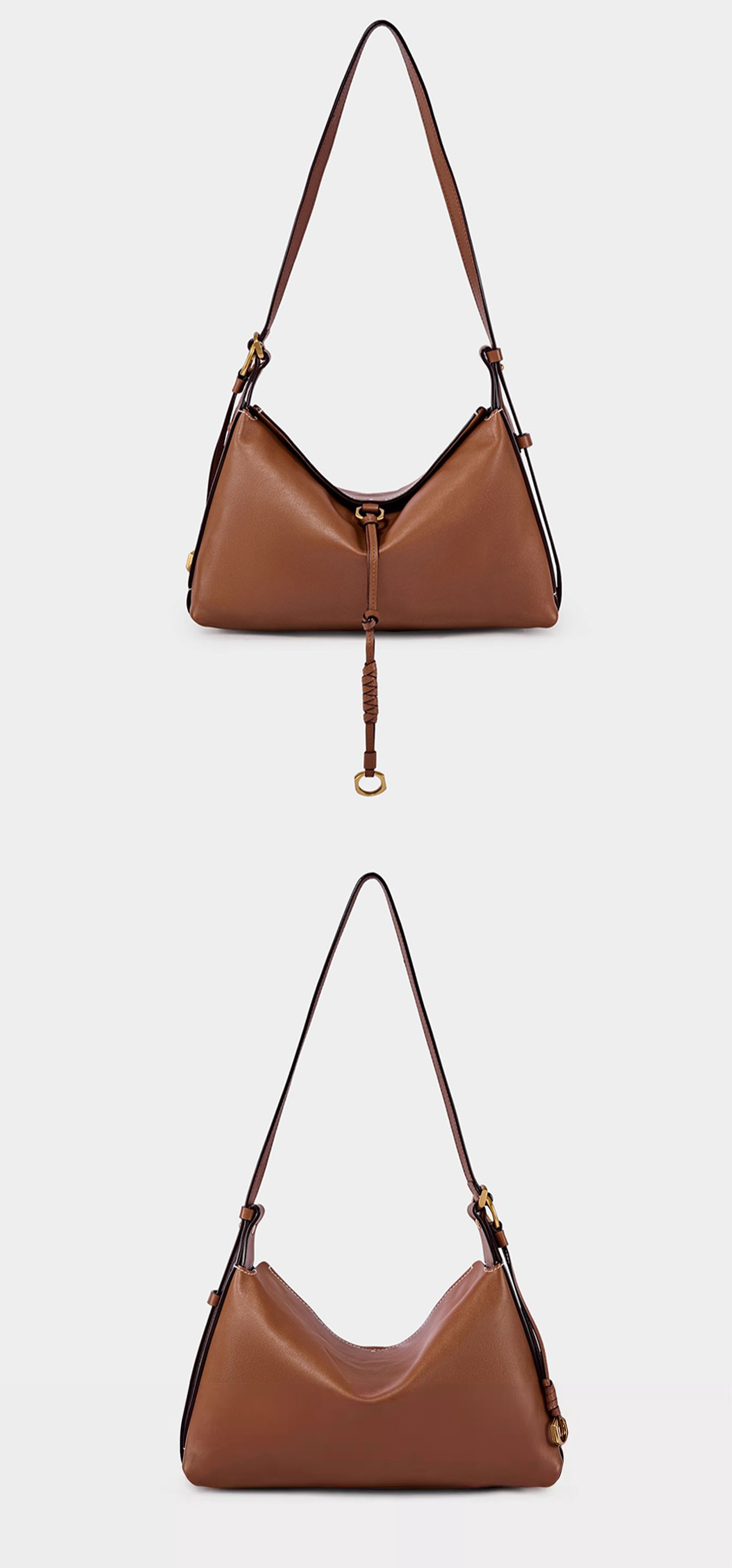 DEEPKEE original nubuck handmade full-grain genuine leather cowhide bag 植鞣牛皮女包 3302 號