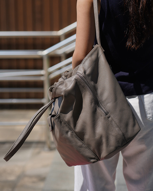 DEEPKEE original nubuck handmade full-grain genuine leather cowhide bag 真皮大容量包款 3331 號
