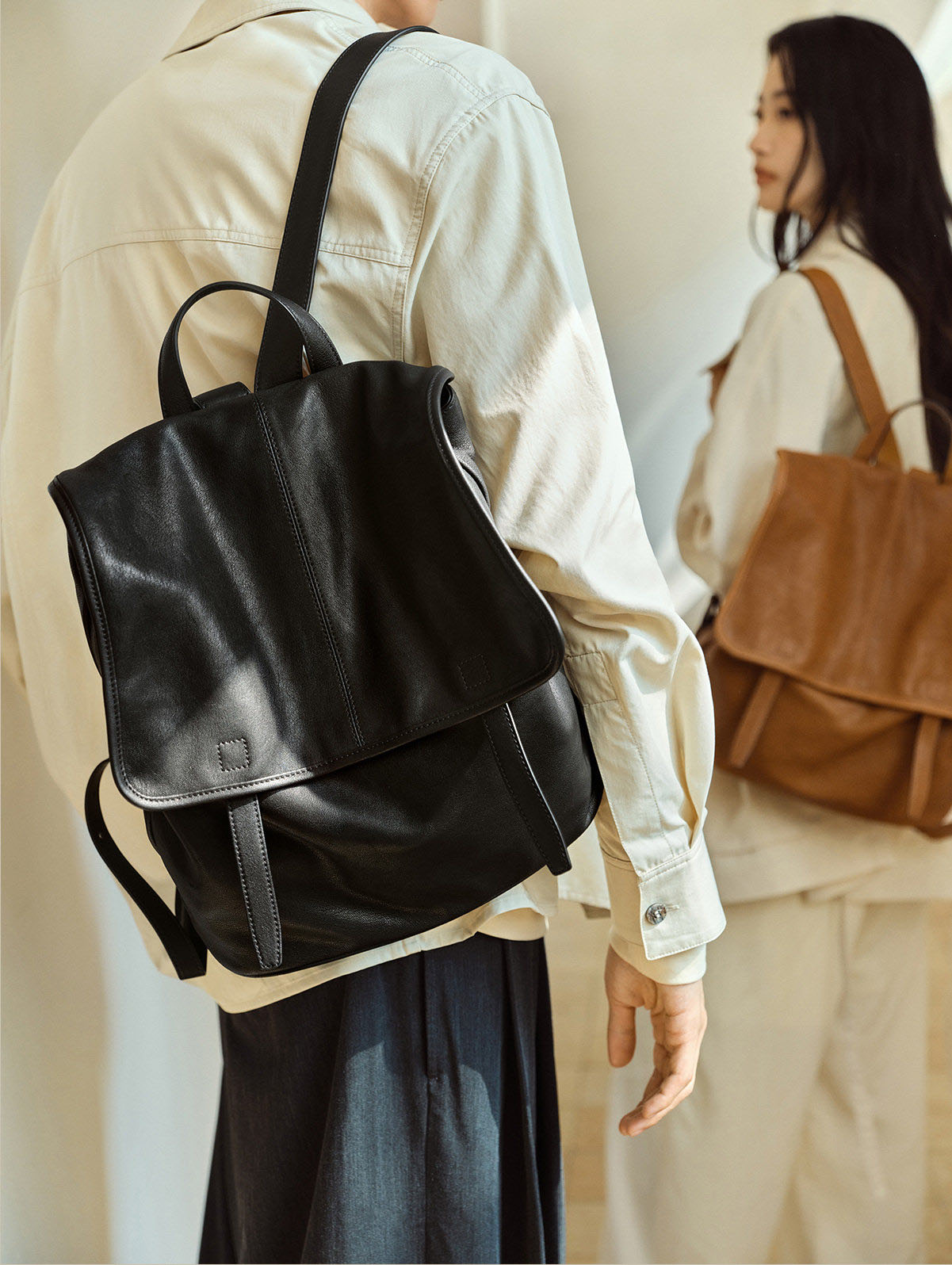 香港狄記皮具 狄記 原創真皮手工 ins郵差包 ins風格包包 頭層牛皮包包 皮革 原創手工真皮 皮件 DEEPKEE 復古真皮手工包