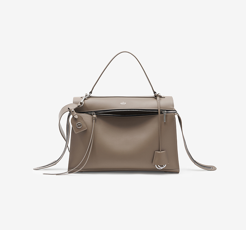 DEEPKEE original nubuck handmade full-grain genuine leather cowhide bag 輕便簡約時尚手提單肩斜挎包 3700 號