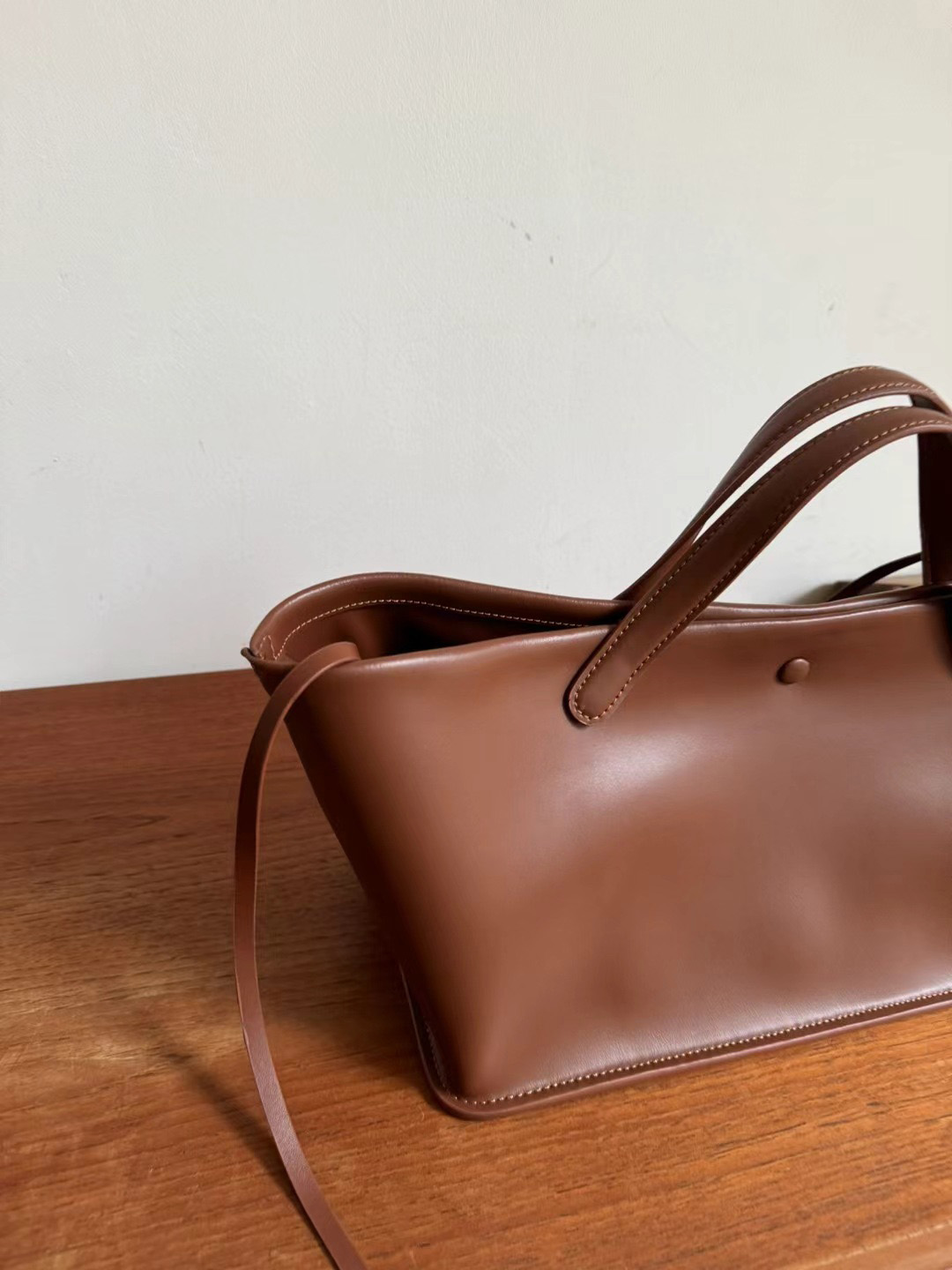 DEEPKEE original nubuck handmade full-grain genuine leather cowhide bag 復古柔軟牛皮手提包真皮手拎包 3725 號