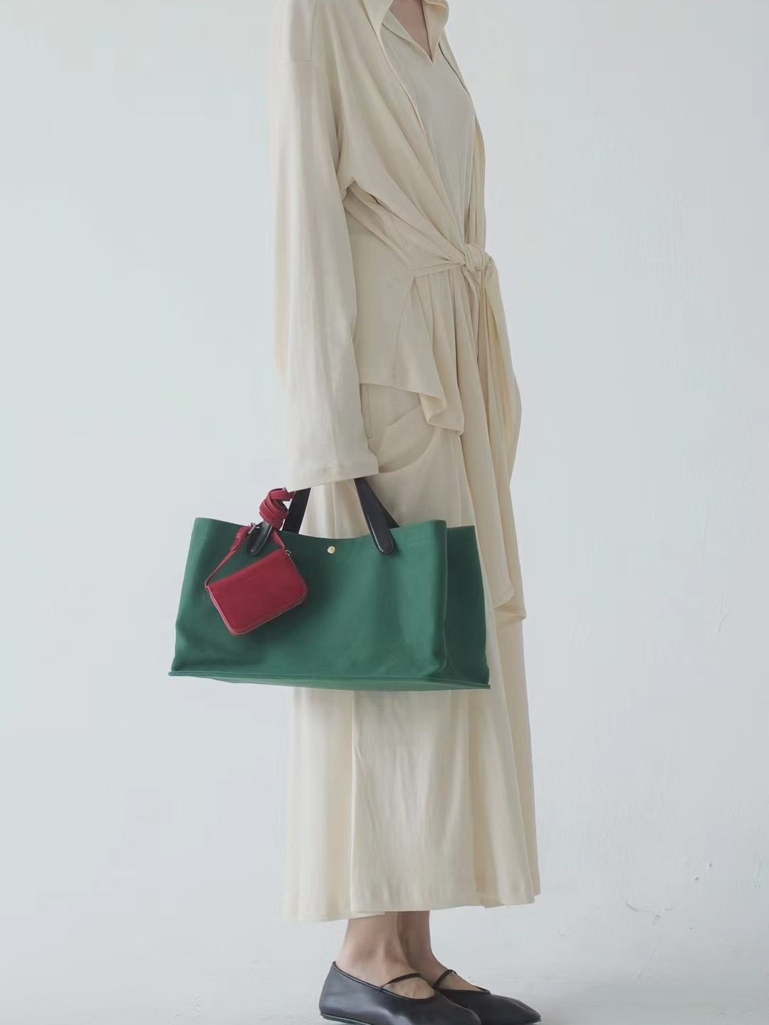 DEEPKEE original nubuck handmade full-grain genuine leather cowhide bag 復古柔軟牛皮手提包真皮手拎包 3725 號