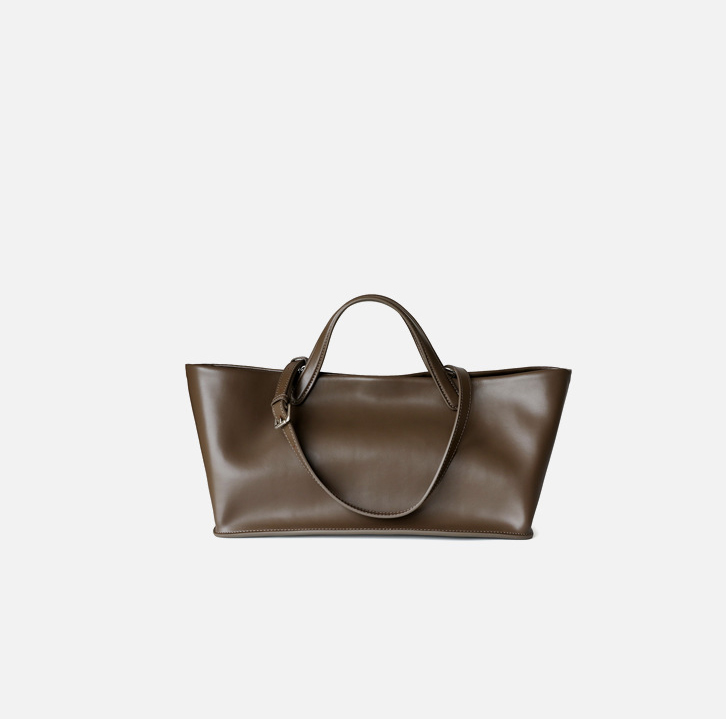 DEEPKEE original nubuck handmade full-grain genuine leather cowhide bag 復古柔軟牛皮手提包真皮手拎包 3725 號