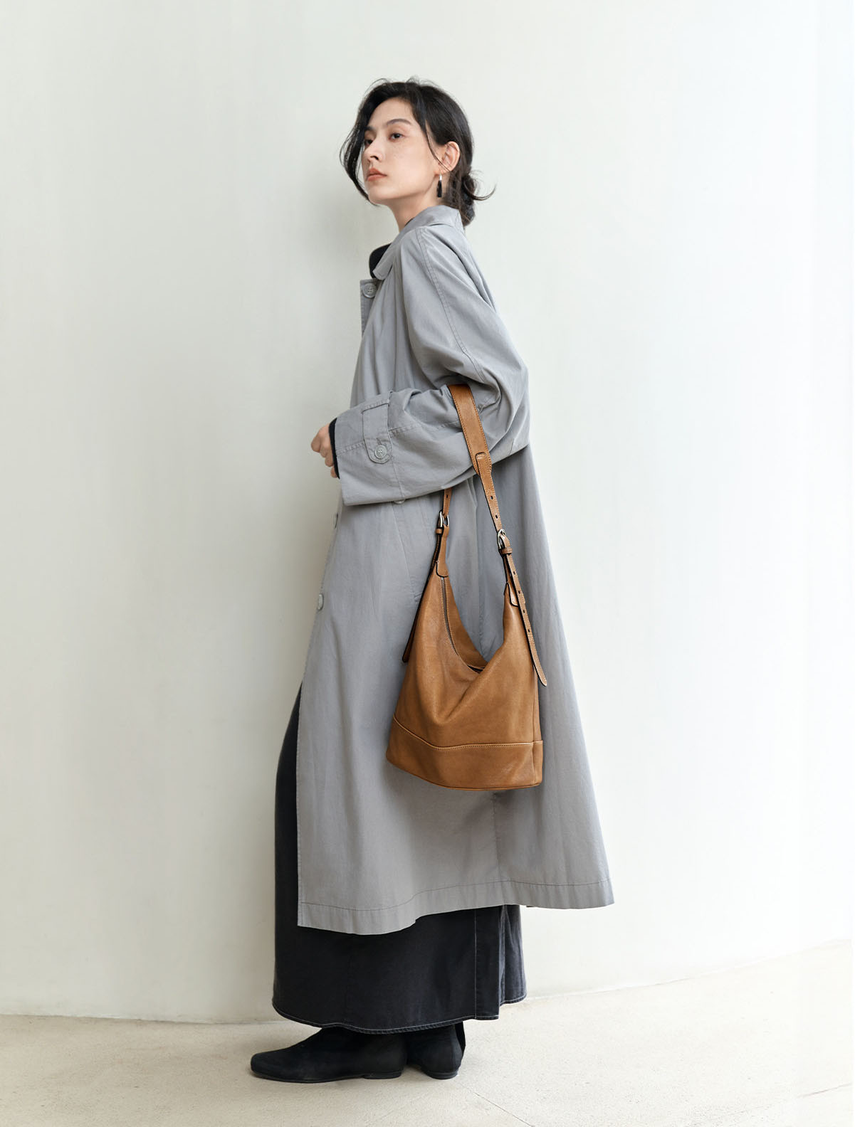 香港狄記皮具 狄記 原創真皮手工 ins郵差包 ins風格包包 頭層牛皮包包 皮革 原創手工真皮 皮件 DEEPKEE 復古真皮手工包