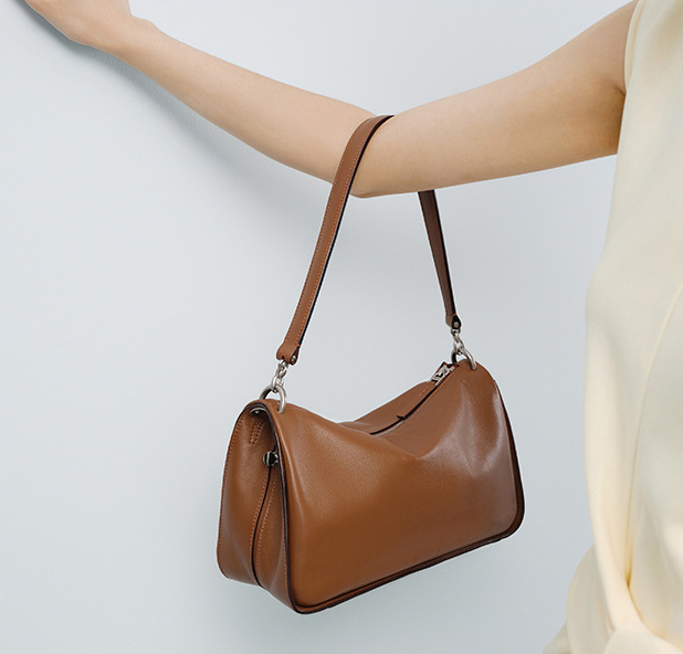 DEEPKEE original nubuck handmade full-grain genuine leather cowhide bag 牛皮吐司包 501 號