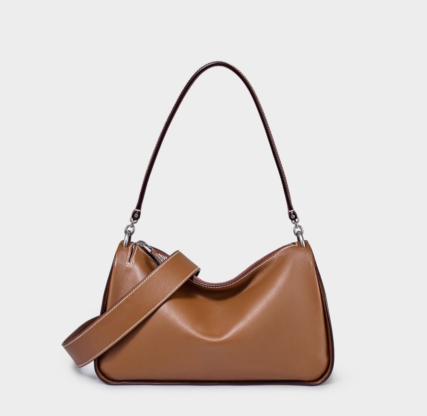 DEEPKEE original nubuck handmade full-grain genuine leather cowhide bag 牛皮吐司包 501 號