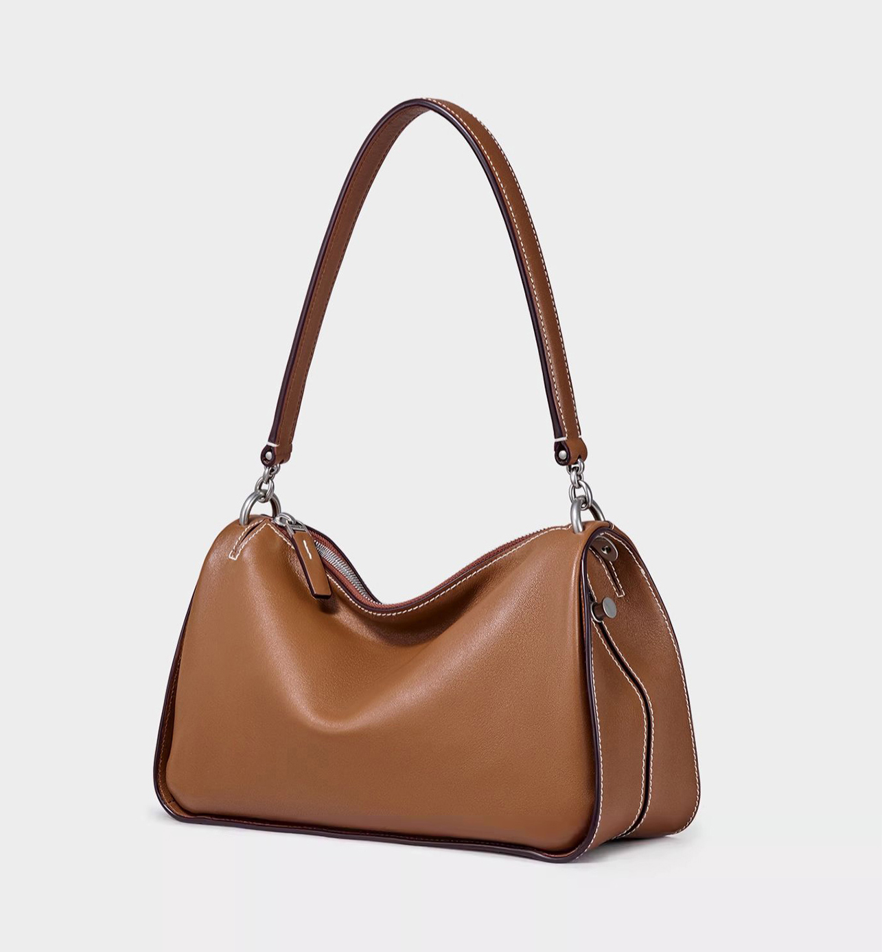 DEEPKEE original nubuck handmade full-grain genuine leather cowhide bag 牛皮吐司包 501 號