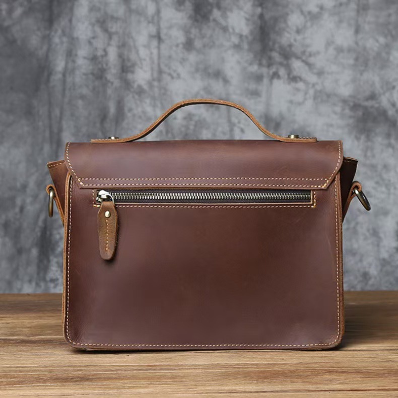 香港狄記皮具 狄記 原創真皮手工 ins郵差包 ins風格包包 頭層牛皮包包 皮革 原創手工真皮 皮件 DEEPKEE 復古真皮手工包