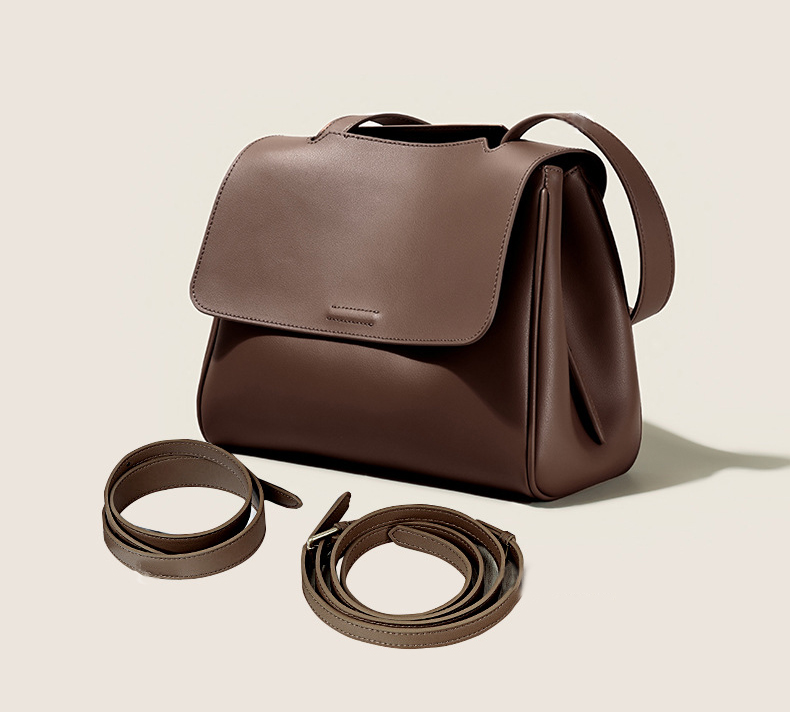 DEEPKEE original nubuck handmade full-grain genuine leather cowhide bag 大容量真皮手提包斜揹包5903 號