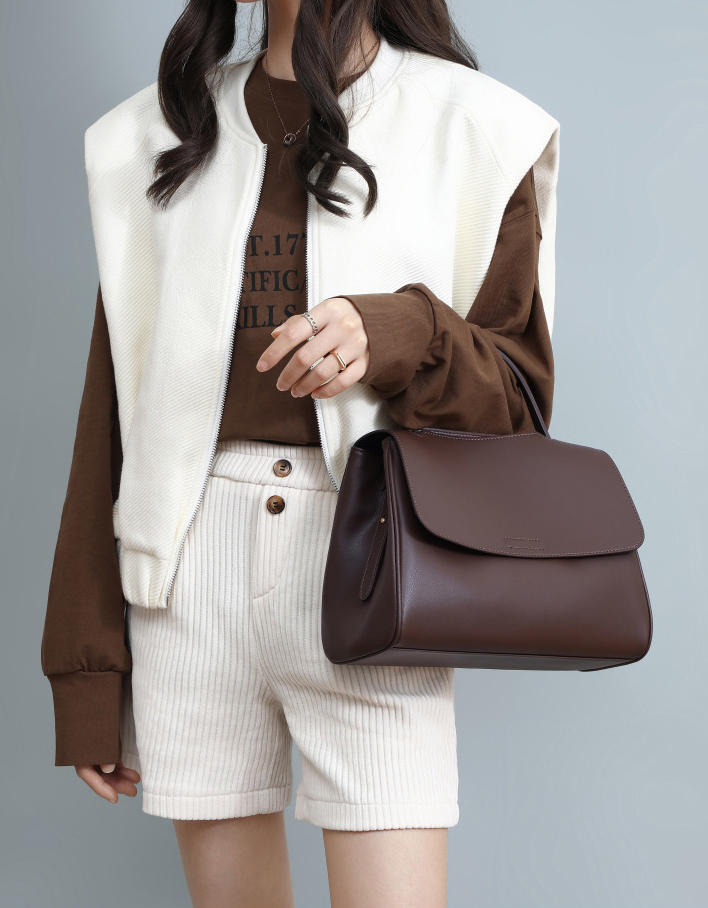 DEEPKEE original nubuck handmade full-grain genuine leather cowhide bag 大容量真皮手提包斜揹包5903 號