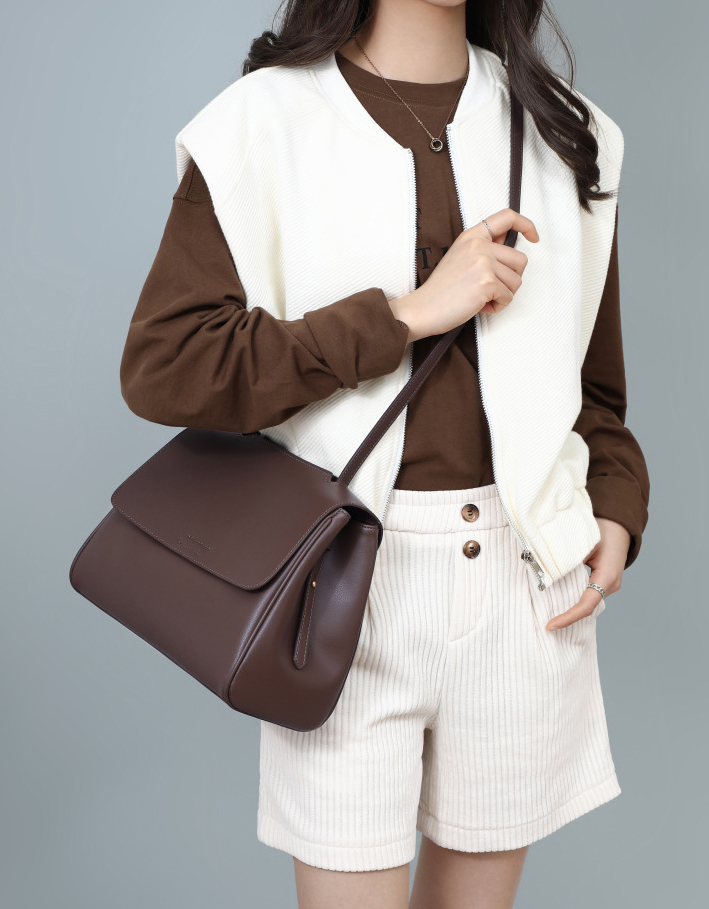 DEEPKEE original nubuck handmade full-grain genuine leather cowhide bag 大容量真皮手提包斜揹包5903 號