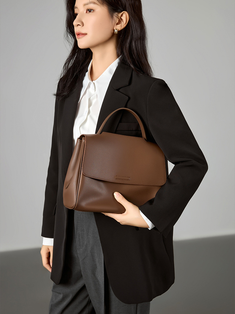 DEEPKEE original nubuck handmade full-grain genuine leather cowhide bag 大容量真皮手提包斜揹包5903 號