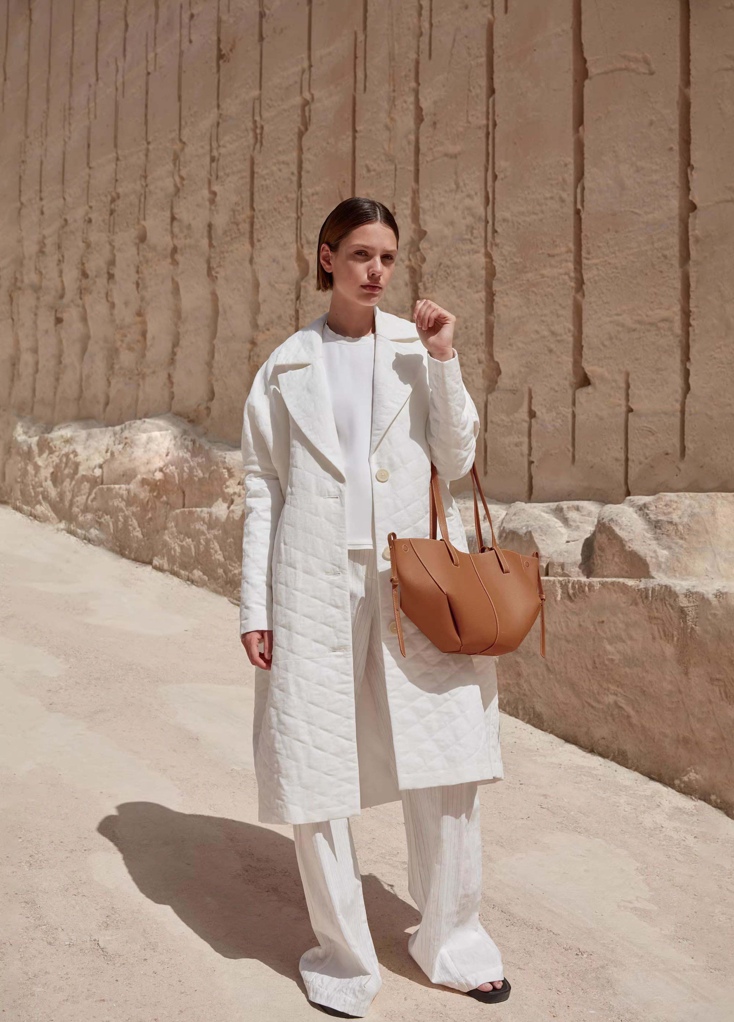 DEEPKEE original nubuck handmade full-grain genuine leather cowhide bag 翅膀包 Cyme 牛皮手提包 5969 號