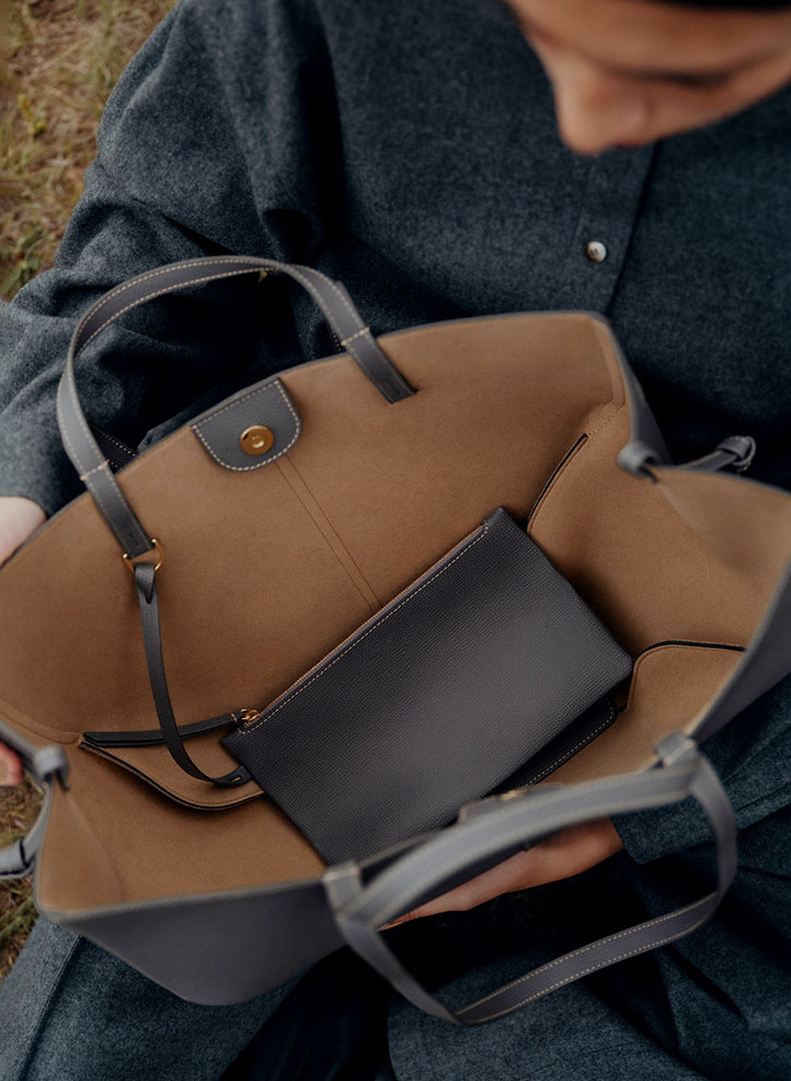 DEEPKEE original nubuck handmade full-grain genuine leather cowhide bag 翅膀包 Cyme 牛皮手提包 5969 號