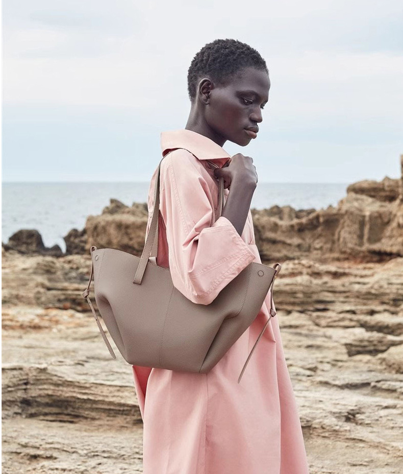 DEEPKEE original nubuck handmade full-grain genuine leather cowhide bag 翅膀包 Cyme 牛皮手提包 5969 號