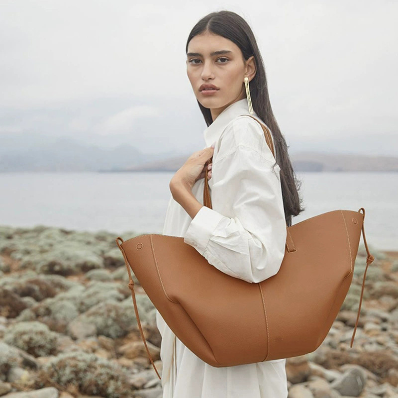 DEEPKEE original nubuck handmade full-grain genuine leather cowhide bag 翅膀包 Cyme 牛皮手提包 5969 號