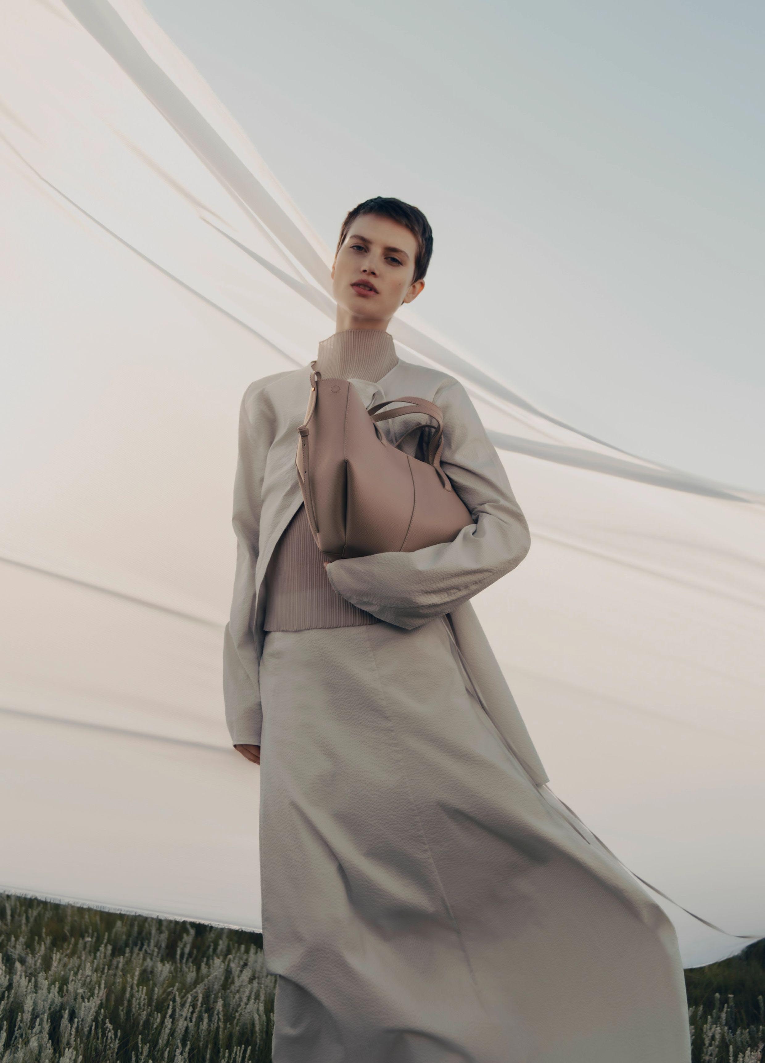 DEEPKEE original nubuck handmade full-grain genuine leather cowhide bag 翅膀包 Cyme 牛皮手提包 5969 號