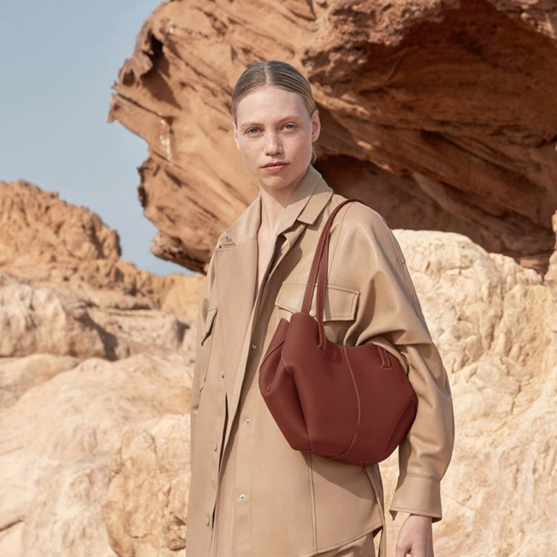 DEEPKEE original nubuck handmade full-grain genuine leather cowhide bag 翅膀包 Cyme 牛皮手提包 5969 號