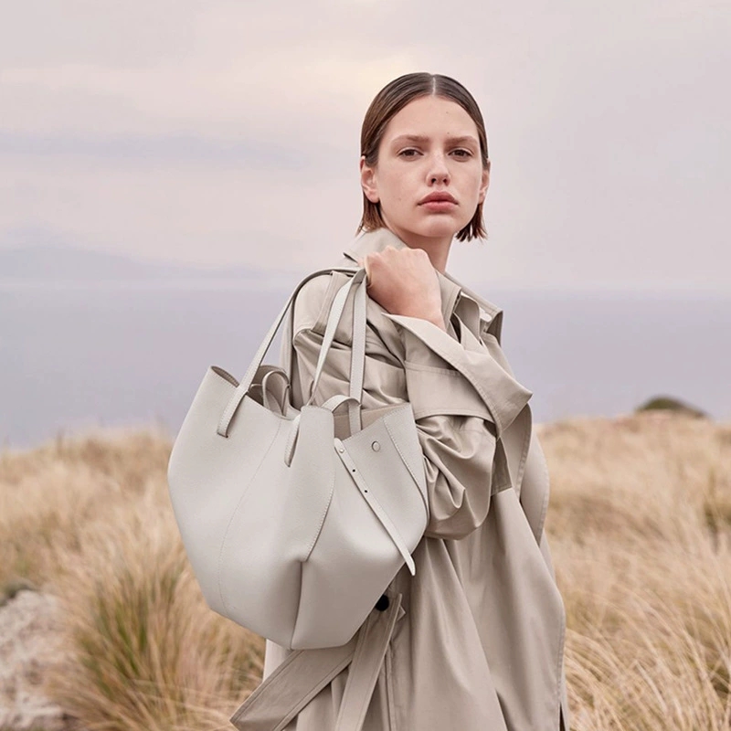 DEEPKEE original nubuck handmade full-grain genuine leather cowhide bag 翅膀包 Cyme 牛皮手提包 5969 號