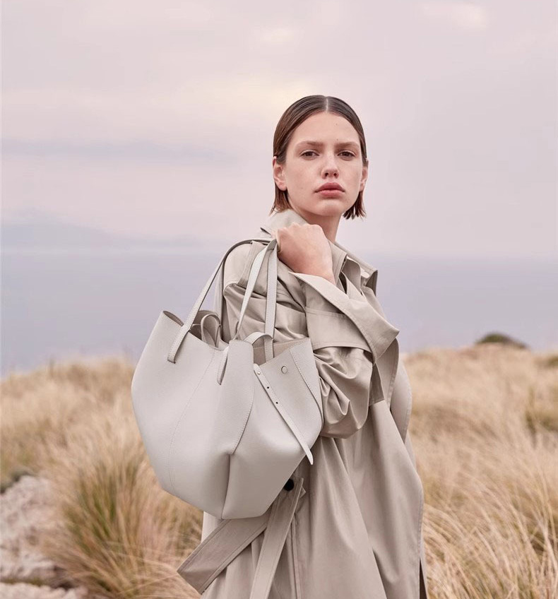 DEEPKEE original nubuck handmade full-grain genuine leather cowhide bag 翅膀包 Cyme 牛皮手提包 5969 號