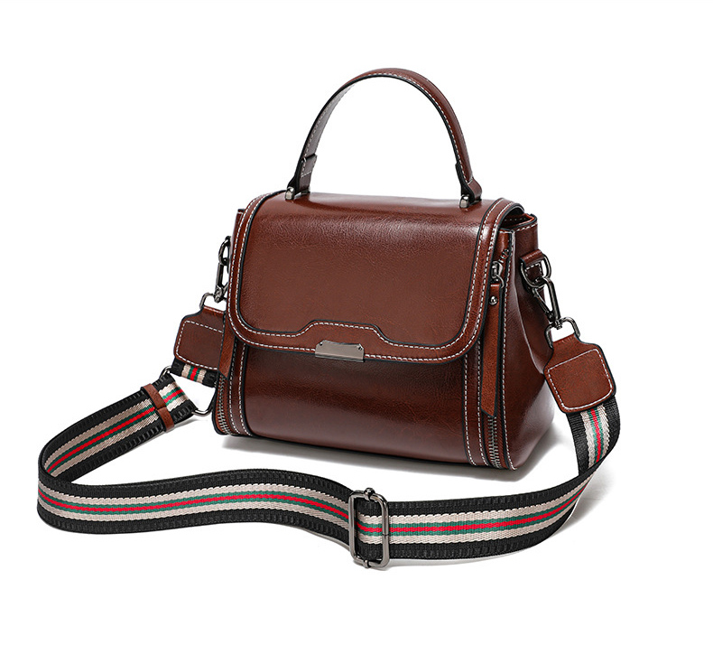 DEEPKEE original nubuck handmade full-grain genuine leather cowhide bag 真皮レトロ手提單肩包 6241 號