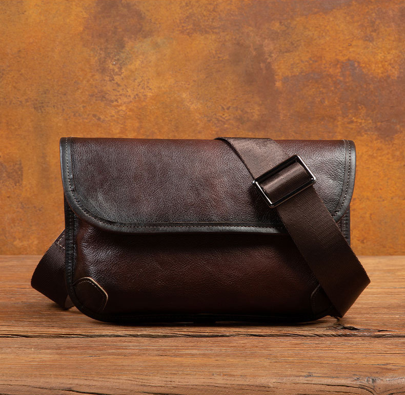 香港狄記皮具 狄記 原創真皮手工 ins郵差包 ins風格包包 頭層牛皮包包 皮革 原創手工真皮 皮件 DEEPKEE 復古真皮手工包