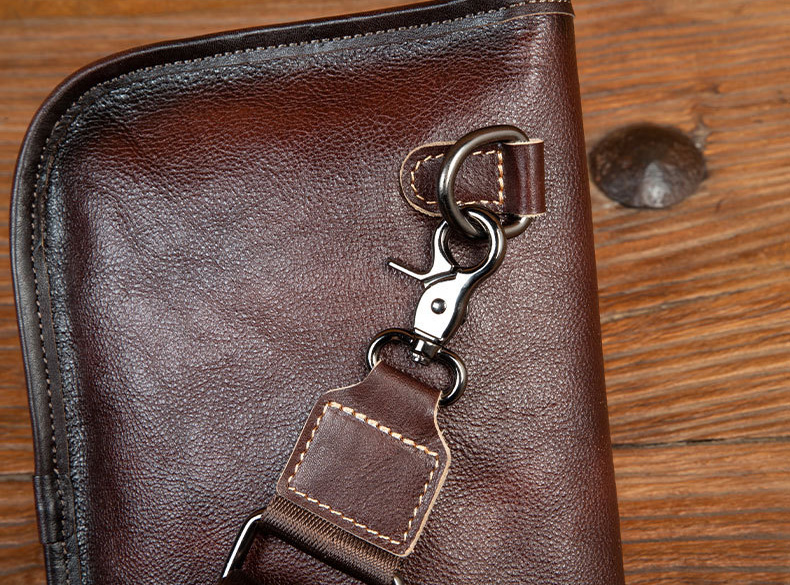 香港狄記皮具 狄記 原創真皮手工 ins郵差包 ins風格包包 頭層牛皮包包 皮革 原創手工真皮 皮件 DEEPKEE 復古真皮手工包