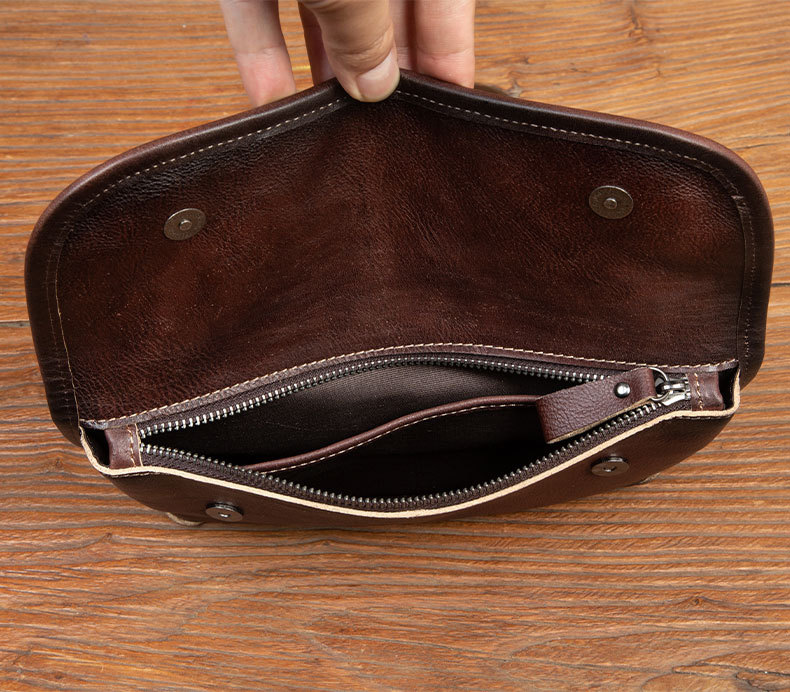 香港狄記皮具 狄記 原創真皮手工 ins郵差包 ins風格包包 頭層牛皮包包 皮革 原創手工真皮 皮件 DEEPKEE 復古真皮手工包