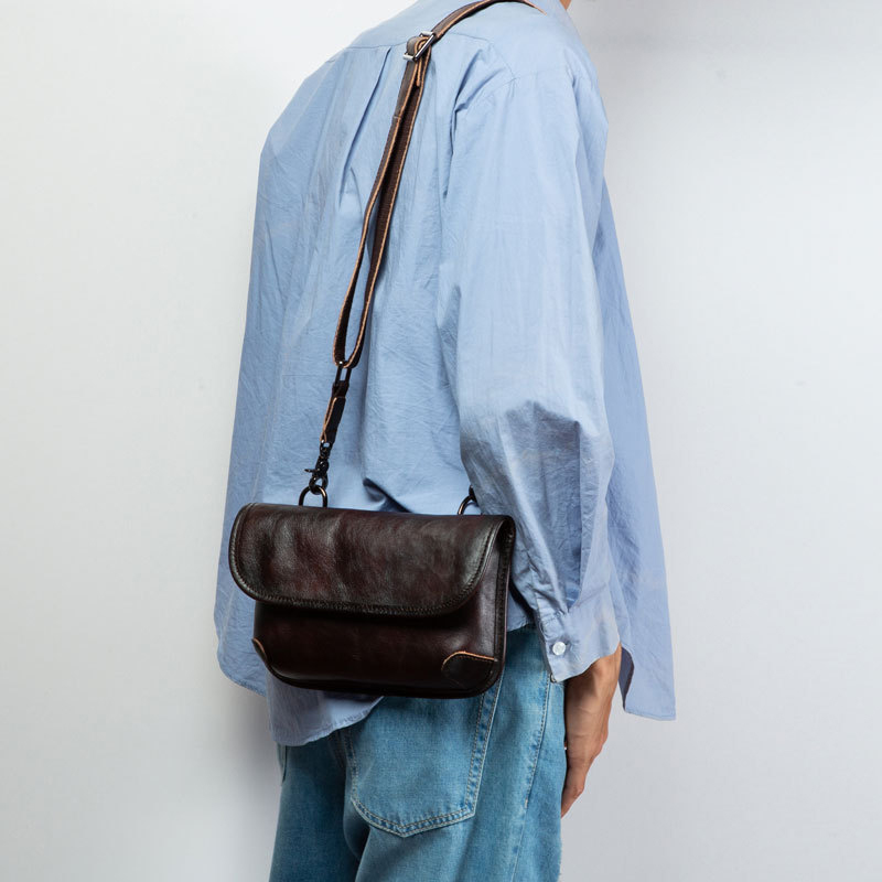 香港狄記皮具 狄記 原創真皮手工 ins郵差包 ins風格包包 頭層牛皮包包 皮革 原創手工真皮 皮件 DEEPKEE 復古真皮手工包