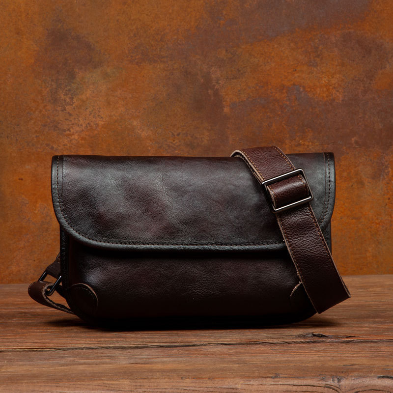 香港狄記皮具 狄記 原創真皮手工 ins郵差包 ins風格包包 頭層牛皮包包 皮革 原創手工真皮 皮件 DEEPKEE 復古真皮手工包