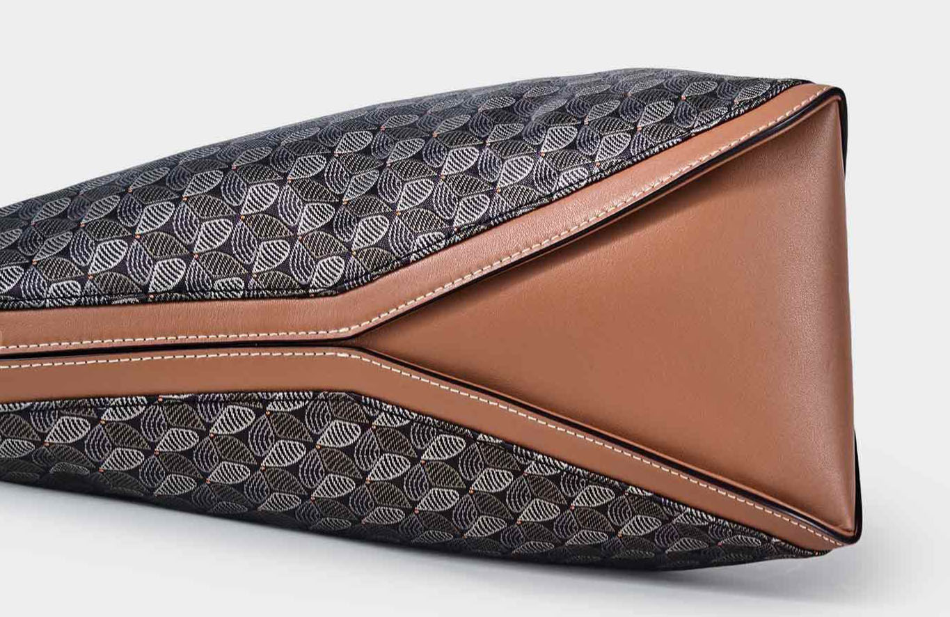 DEEPKEE original nubuck handmade full-grain genuine leather cowhide bag 幸運錦囊 hobo 老花包 6607 號