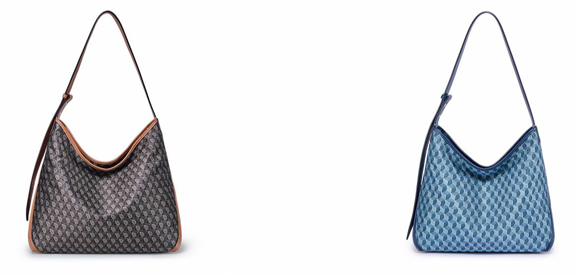 DEEPKEE original nubuck handmade full-grain genuine leather cowhide bag 幸運錦囊 hobo 老花包 6607 號