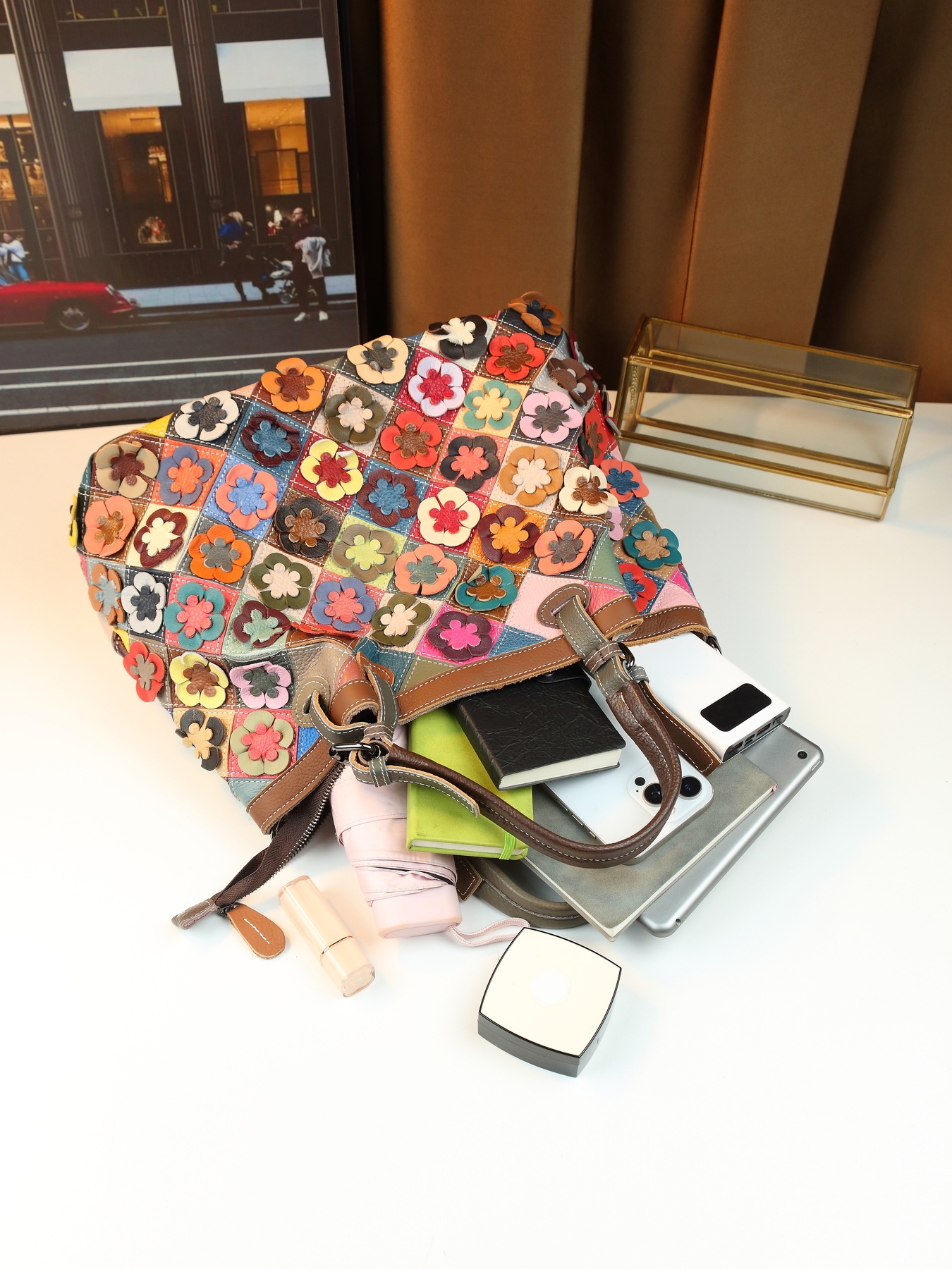 香港狄記皮具 狄記 原創真皮手工 ins郵差包 ins風格包包 頭層牛皮包包 皮革 原創手工真皮 皮件 DEEPKEE 復古真皮手工包