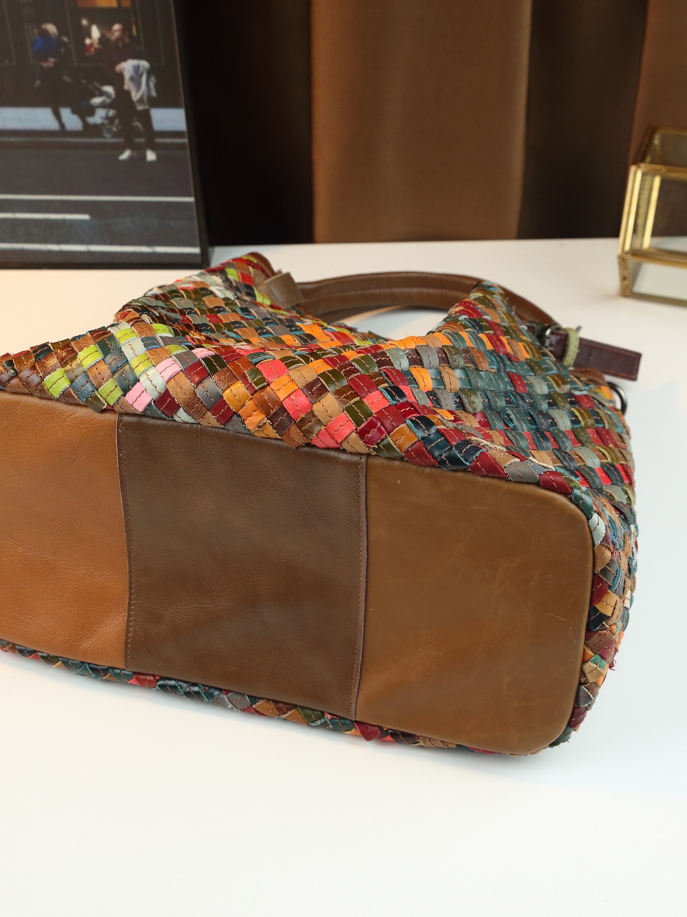 香港狄記皮具 狄記 原創真皮手工 ins郵差包 ins風格包包 頭層牛皮包包 皮革 原創手工真皮 皮件 DEEPKEE 復古真皮手工包