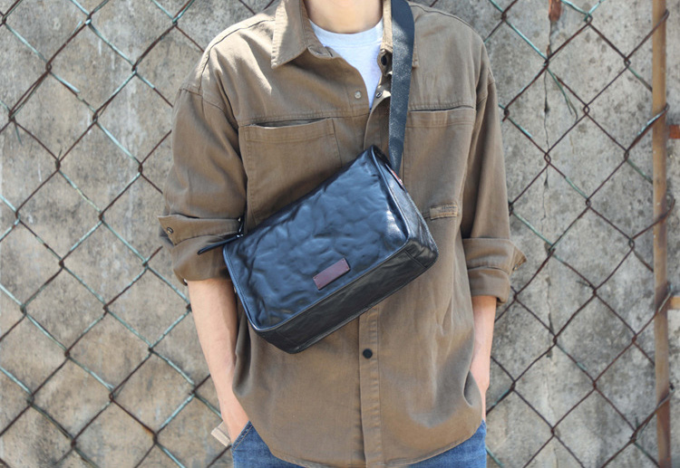 香港狄記皮具 狄記 原創真皮手工 ins郵差包 ins風格包包 頭層牛皮包包 皮革 原創手工真皮 皮件 DEEPKEE 復古真皮手工包