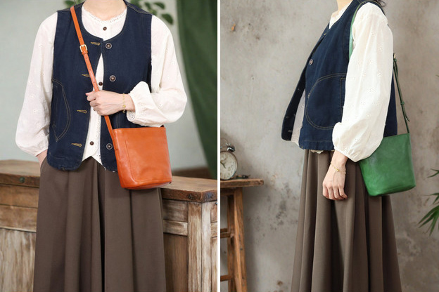 香港狄記皮具 狄記 原創真皮手工 ins郵差包 ins風格包包 頭層牛皮包包 皮革 原創手工真皮 皮件 DEEPKEE 復古真皮手工包