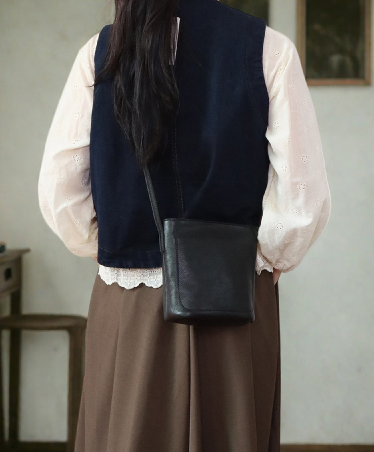 香港狄記皮具 狄記 原創真皮手工 ins郵差包 ins風格包包 頭層牛皮包包 皮革 原創手工真皮 皮件 DEEPKEE 復古真皮手工包